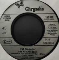 Vinyl-Single Pat Benatar - Sex As A Weapon
