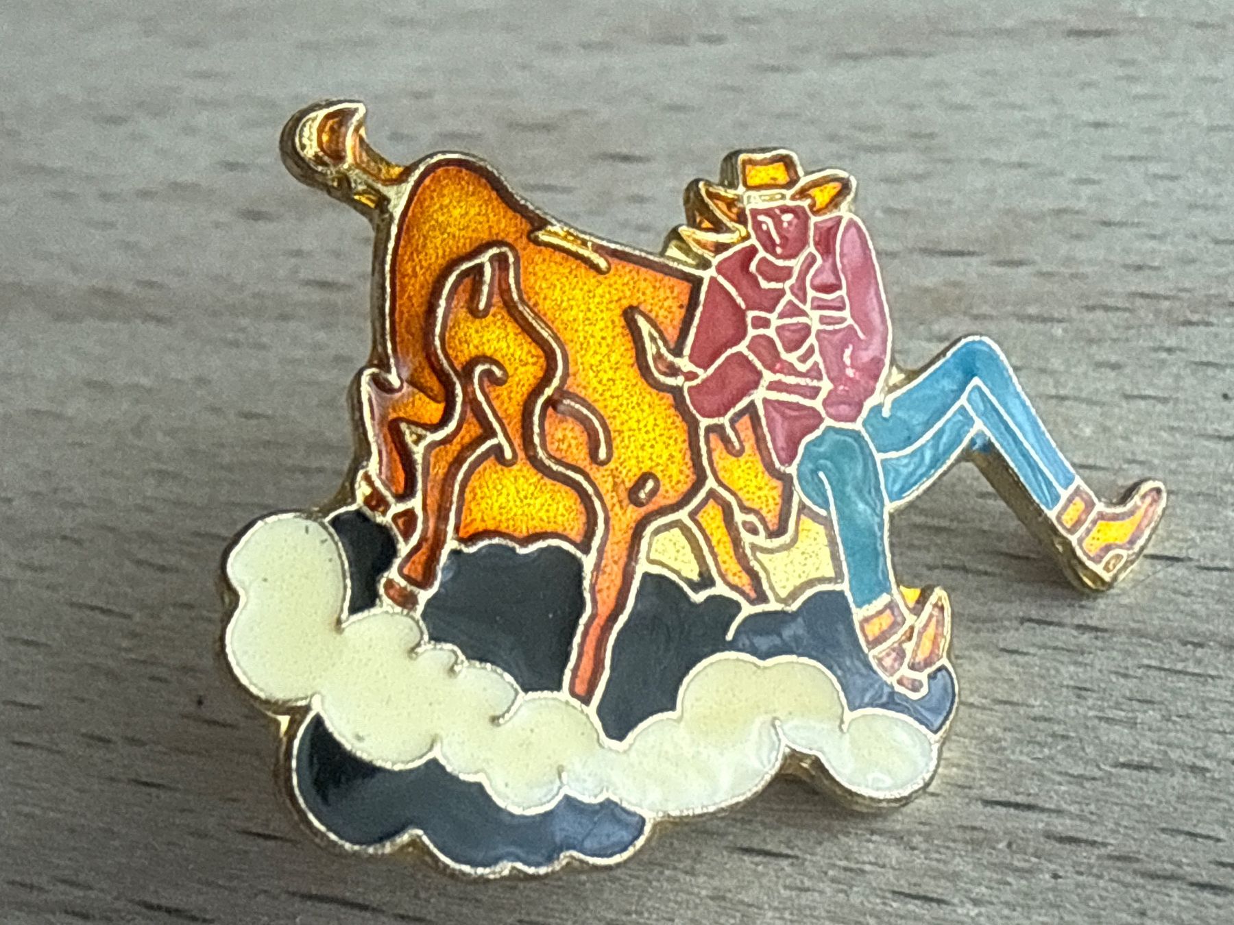 Placchette & Badge: Pin Rodeo – Usato da Glattbrugg venduto da Schweigmatt