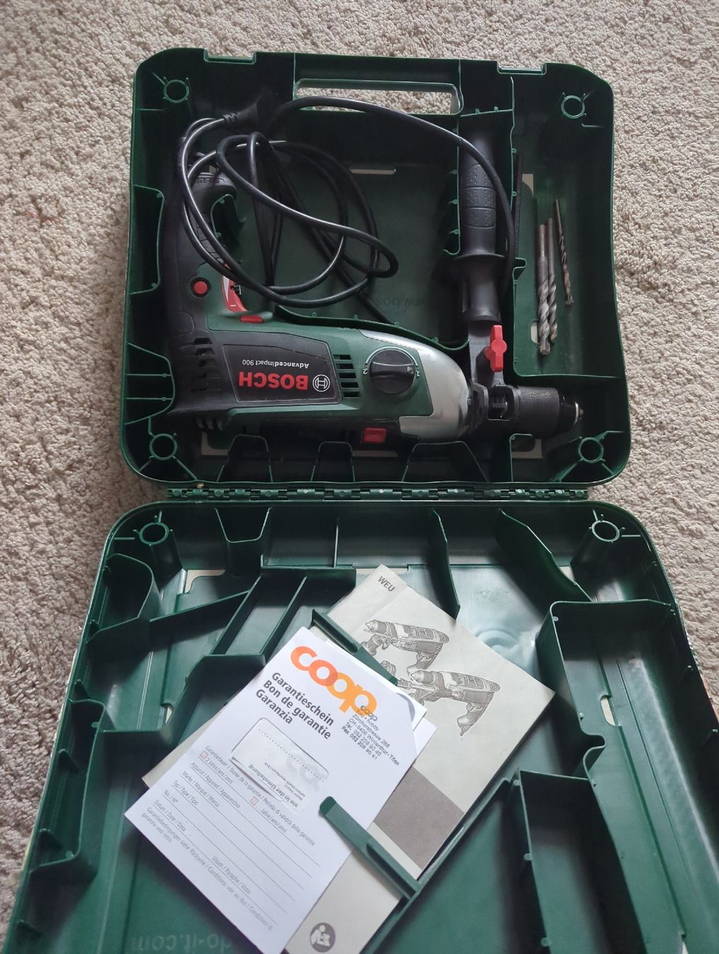 Bosch Trapani: BOSCH Schlagbohrmaschine AdvancedImpact 900  – Usato da Winterthur venduto da joh_mj2t 1