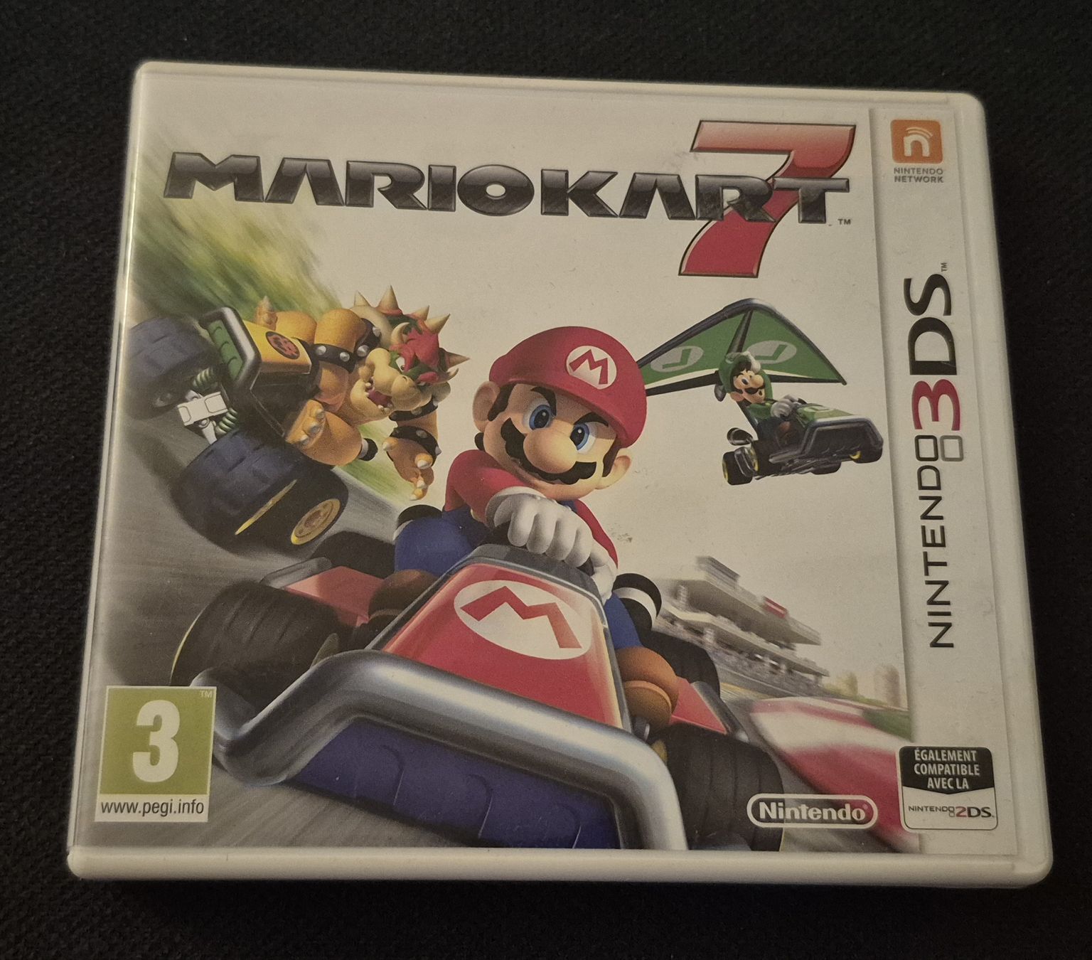 Nintendo Giochi: MARIO KART 7 3DS 2011 FRANÇAIS RETRO GAMING MULTILANGUAGES  – Usato da Grand-Lancy venduto da luc111