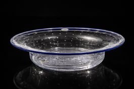 Sarner Glas Schale 22cm Swiss Made Vintage Deko
