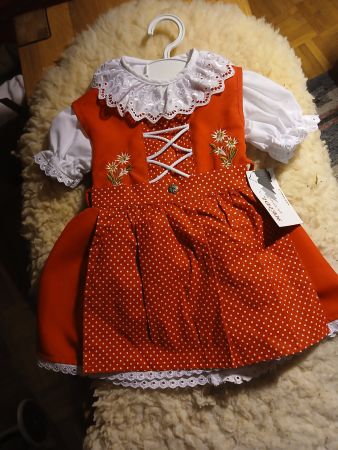 Süesses Kowi Dirndl, Grösse 74/80, Neu