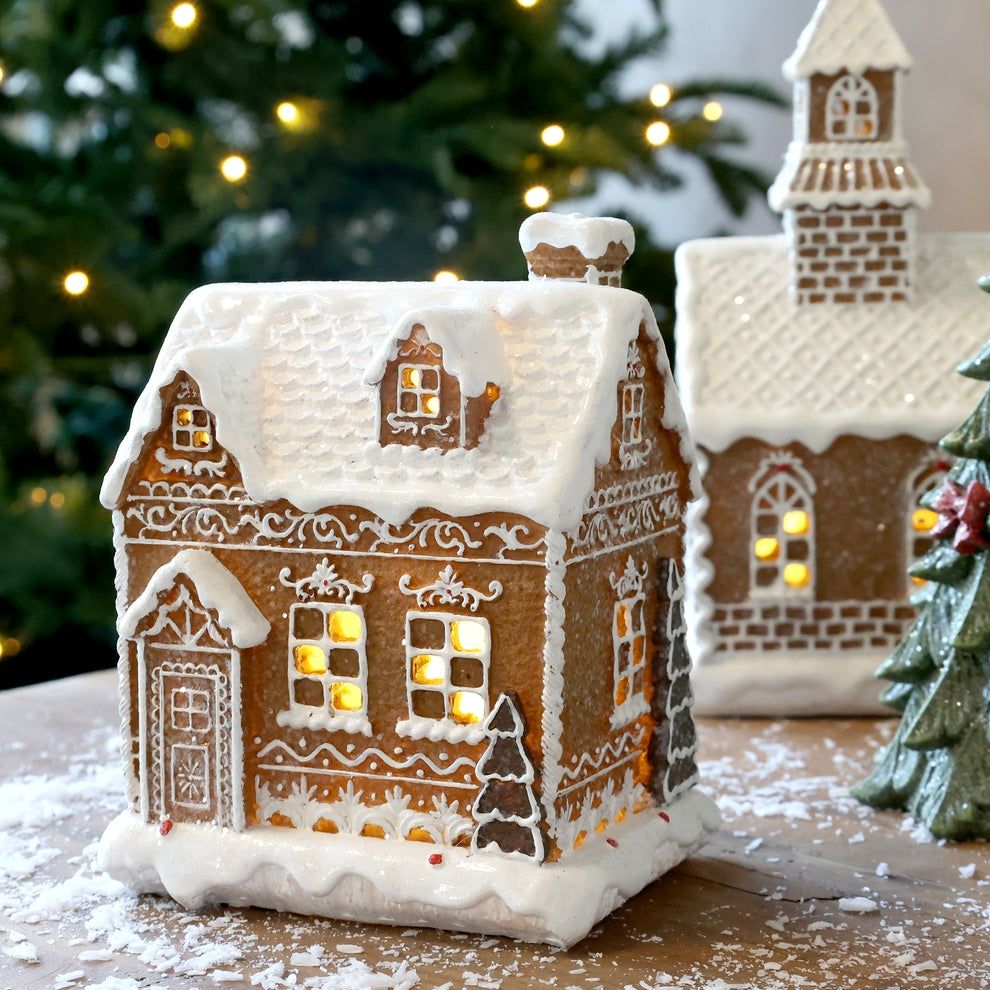 Alle Dekorationen: LED Lebkuchenhaus – Neu und originalverpackt aus Hasliberg Goldern von Stilvollgmbh