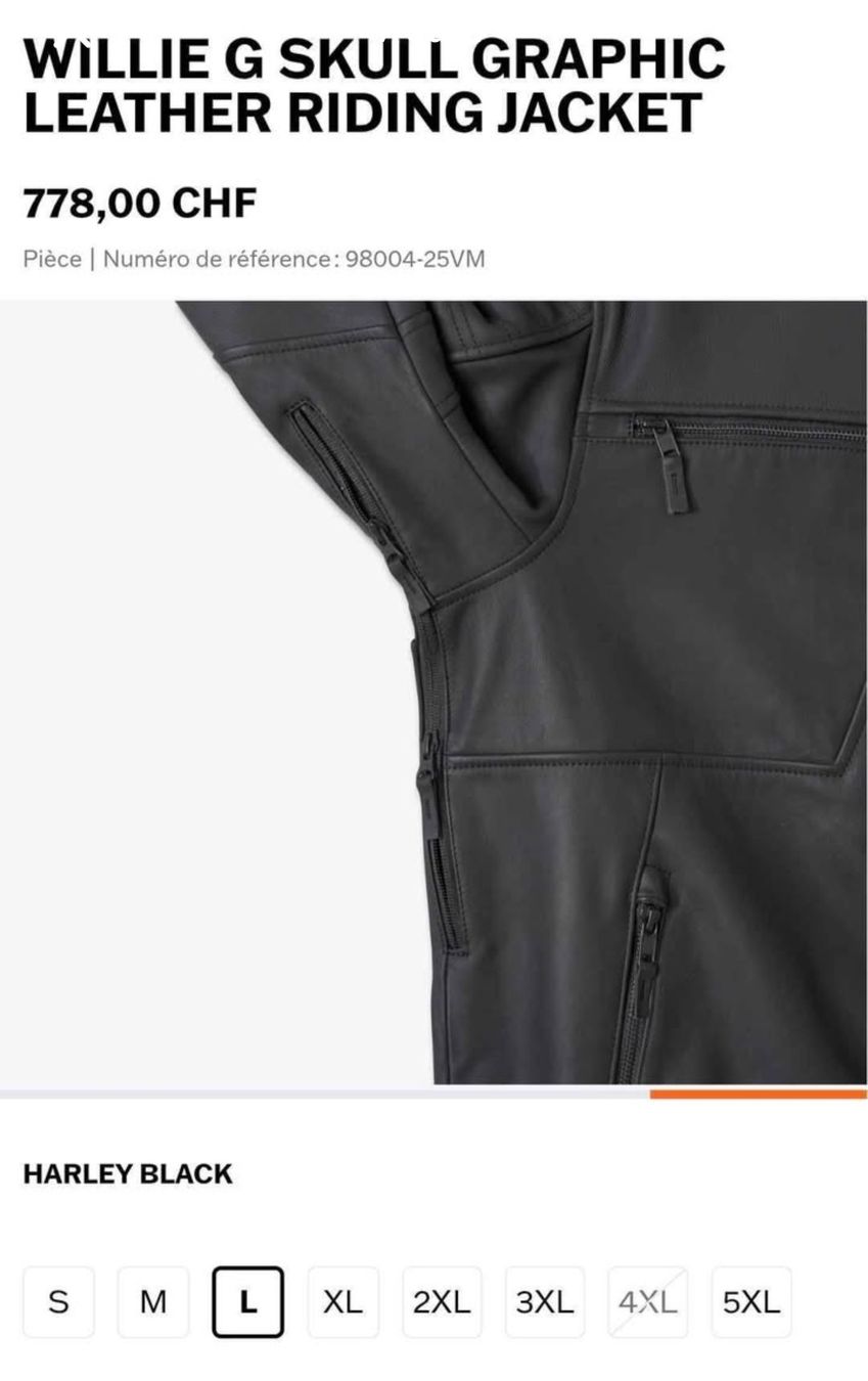 Harley-Davidson Giacche: Veste de moto Harley-Davidson – Usato da Boulens venduto da Keke311 5