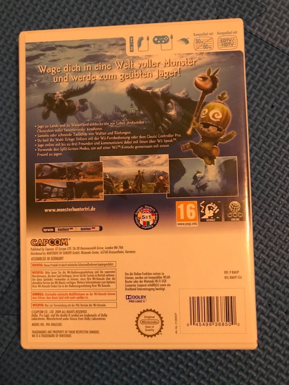 Nintendo Giochi: Monster Hunter 3 tri Nintendo Wii – Usato da Gossau SG venduto da schlitzerdemon 2