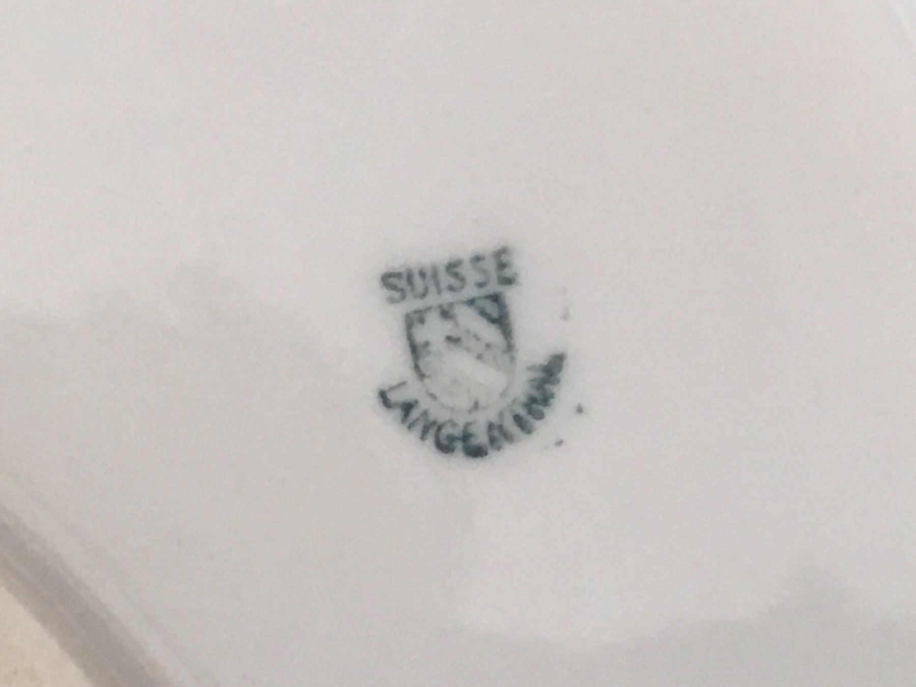 Piatti di portata: Eine sehr grosse Langenthaler Platte – Usato da Basel venduto da citystore 2