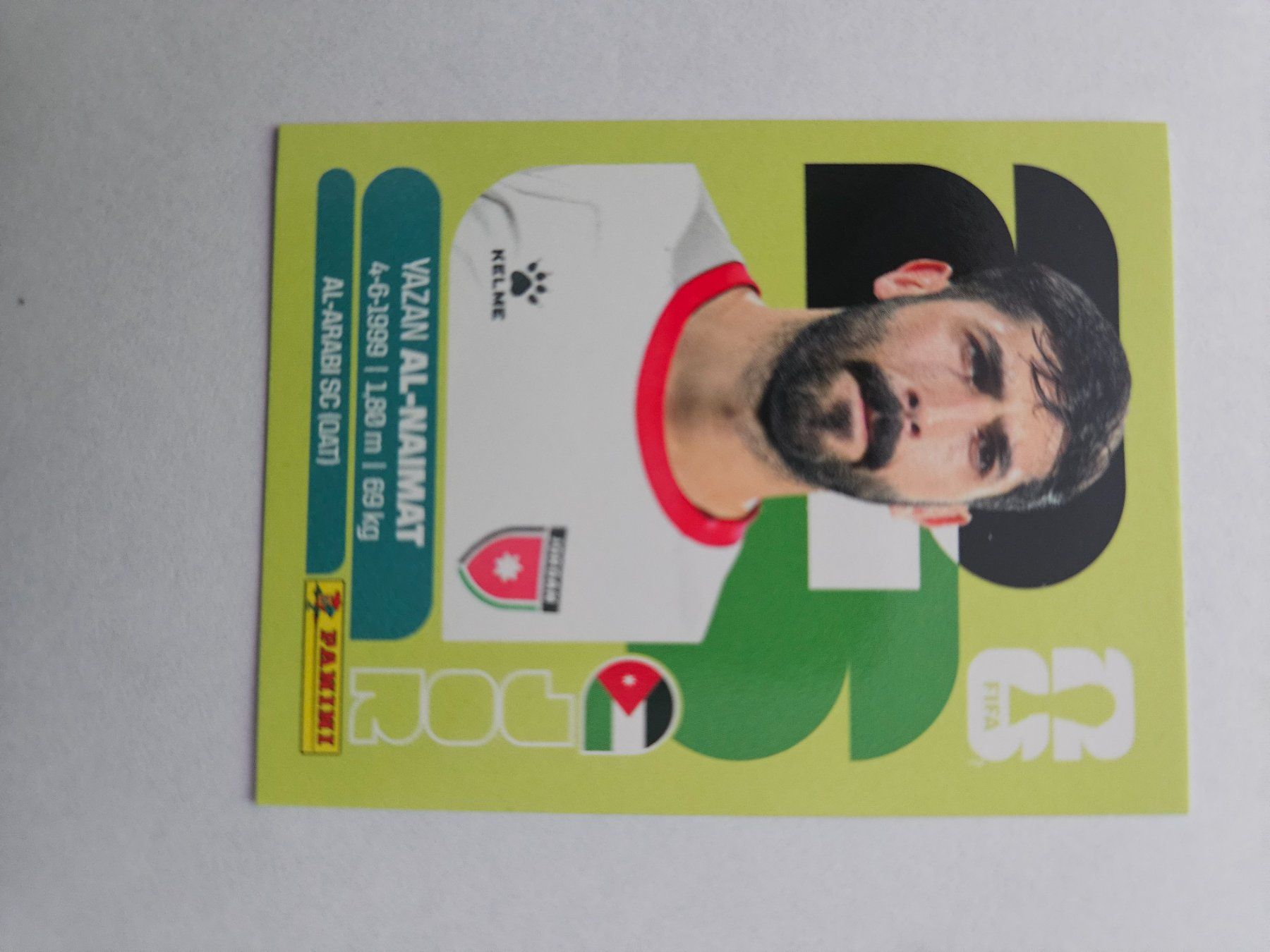 Panini Carte collezionabili: JOR 16 – Usato da Würenlingen venduto da Dinli