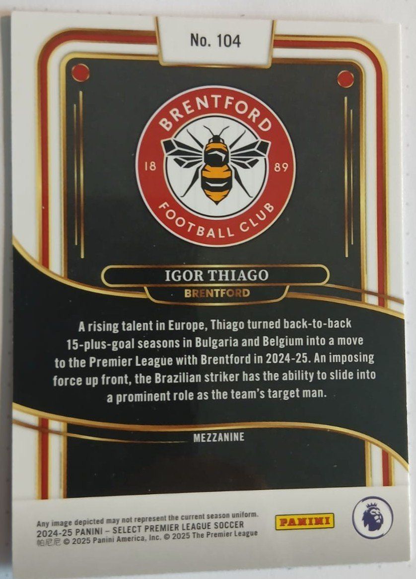 Carte collezionabili: Select RC Igor Thiago (Rookie Card) – Nuovo (secondo la descrizione) da Obergösgen venduto da tss_g2bj 1