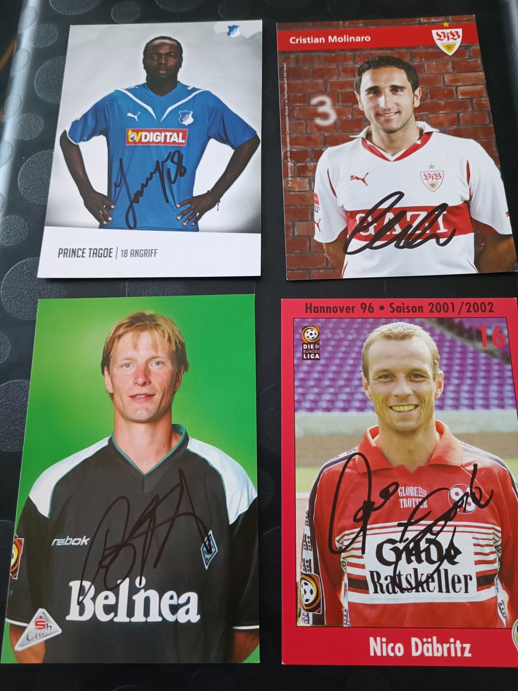 Autographes: Bundesliga - Handsigniert - 4er Set – D'occasion à Menziken par Artographs