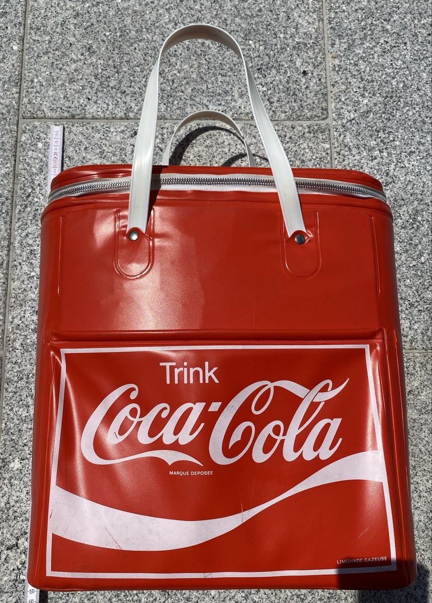Coca-Cola Borse: Vintage Coca-Cola Kühltasche – Usato da Rotkreuz venduto da Once0