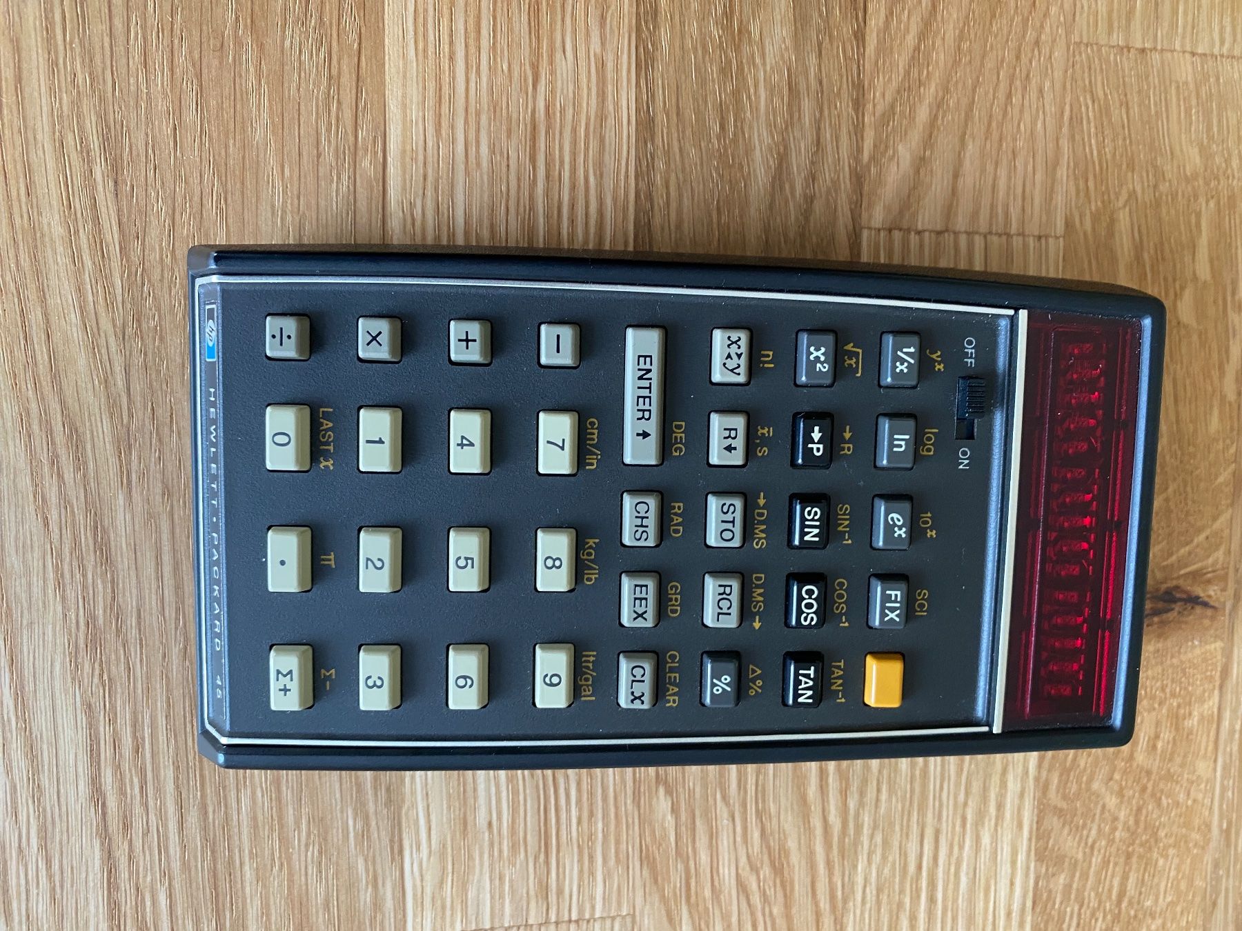 Taschenrechner: HEWLETT PACKARD WISSENSCHAFTLICHER RECHNER 1974 – Gebraucht aus Stäfa von ROLMUDUB 4