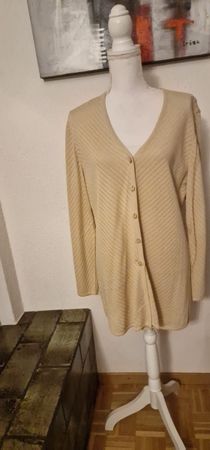 ESCADA Cardigan Gr.44 Beige Top Zustand für den Herbst!