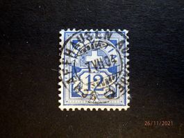 ZNr.62B, Vollstempel, Schaffhausen, Top