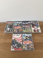 6 PSP Spiele Konvolut diverse Titel gebrauchter Zustand