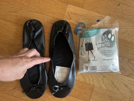 Ballerines pliables noires neuves Taille 40