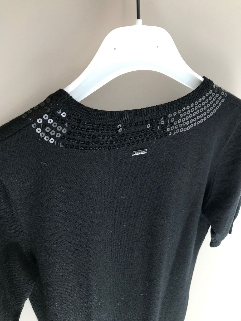 Liu Jo Vestiti: LiuJo Strickkleid, schwarz, Gr 36 – Usato da Kilchberg venduto da boudoir076 5