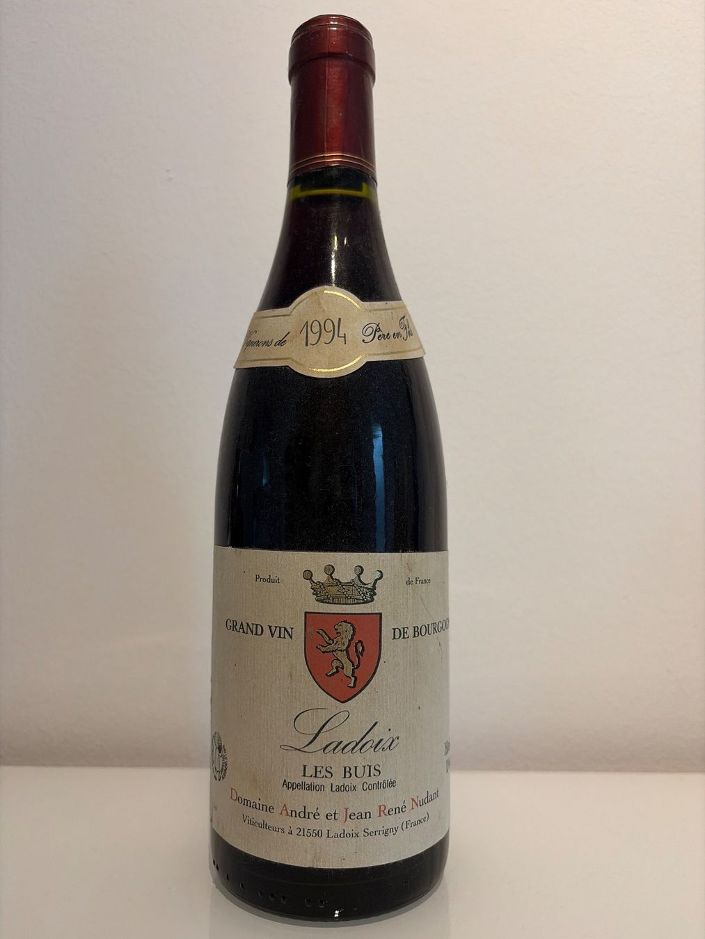 Vino: Ladoix Bourgogne 1994 – Usato da Basel venduto da LSK-MEM
