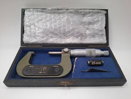 🌟 Micromètre TESA Complet Vintage (25-50 mm) – 1960/70 🇨🇭