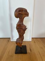 HR Giger Biomechanoid Skulptur Rusty