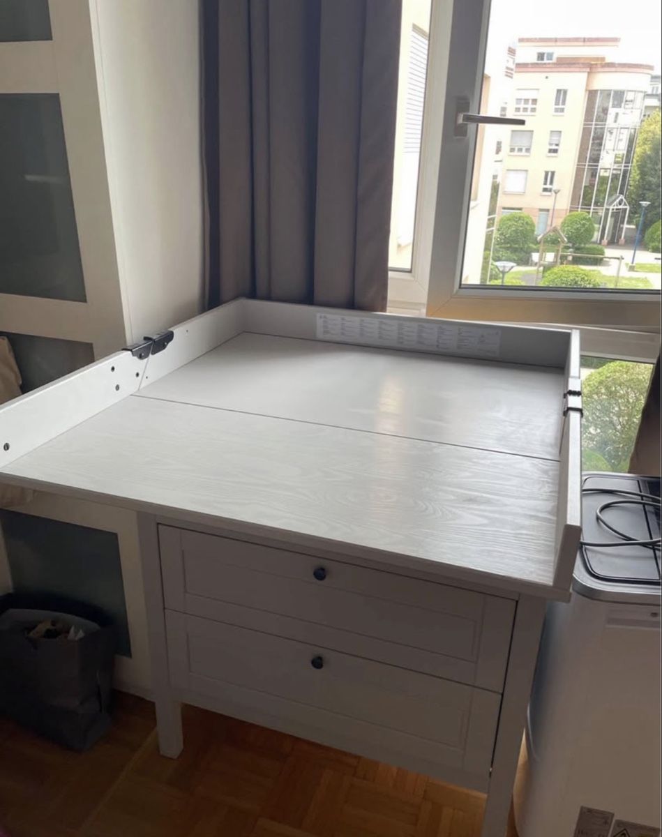 Ikea Wickeltisch & Zubehör: Table à langer IKEA SUNDVIK grise  – Neu (gemäss Beschreibung) aus nyon von Juliet_julia 2