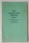 Jodler-Festspiel Bern 1949: der Herdenreihen Melodie