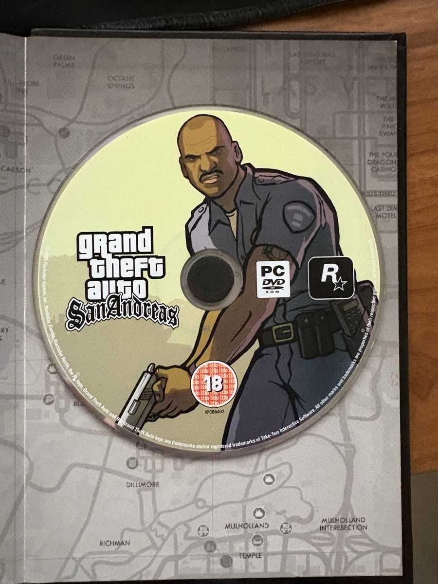Tutti i DVDs: Grand Theft Auto San Andreas PC DVD – Usato da Niederbipp venduto da rom_6bb2 2