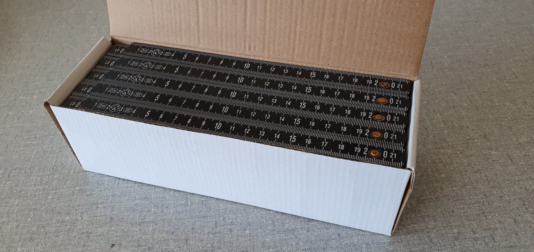 Misurare: Meterstab aus Kunststoff, 10er-Pack – Nuovo e nell'imballaggio originale da Ebnat-Kappel venduto da belcolorag