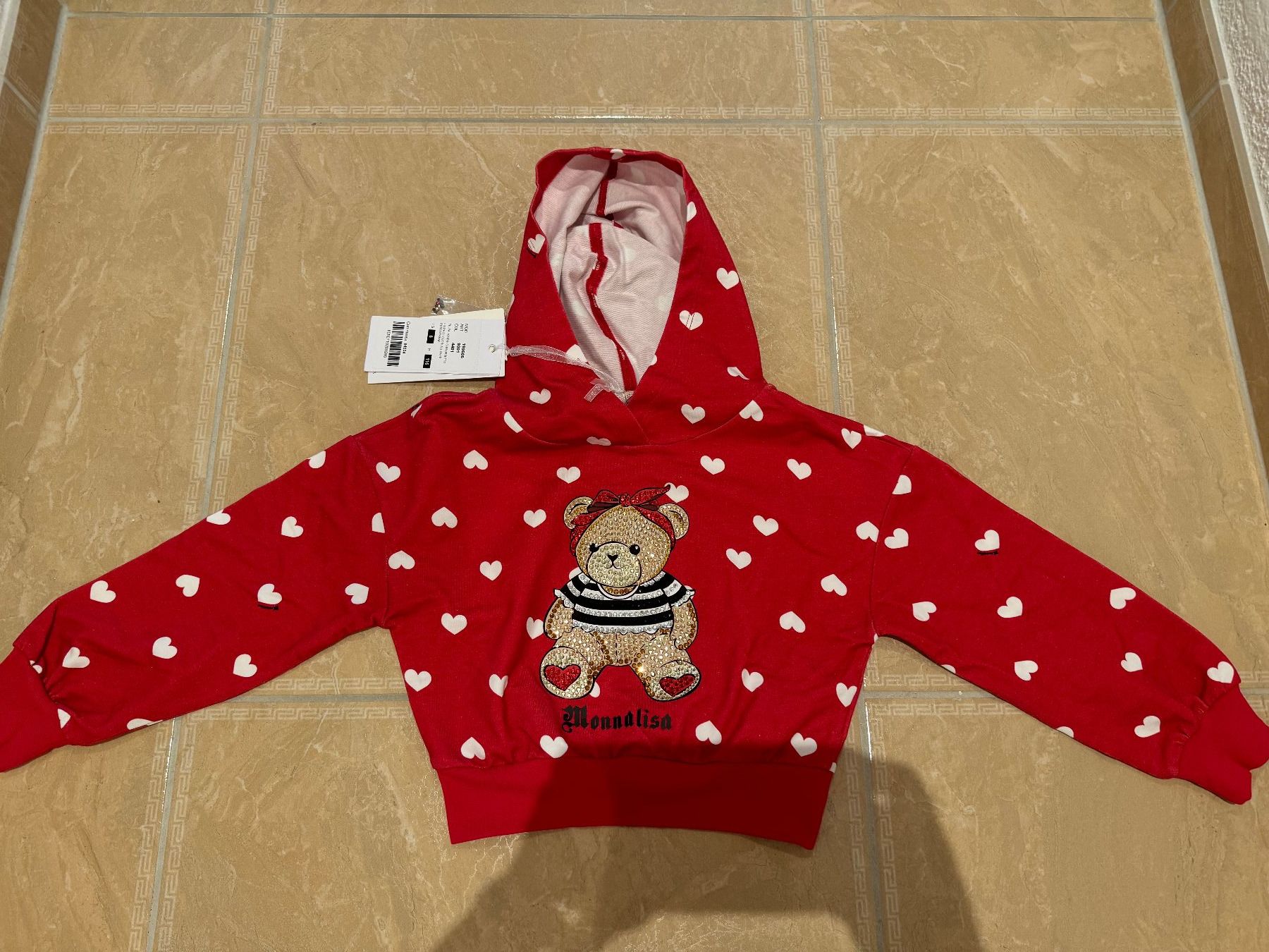 Monnalisa Pullover & Sweatshirts: Monnalisa neuer Bären Pulli, 6J 116 – Neu und originalverpackt aus Klingnau von Markus14