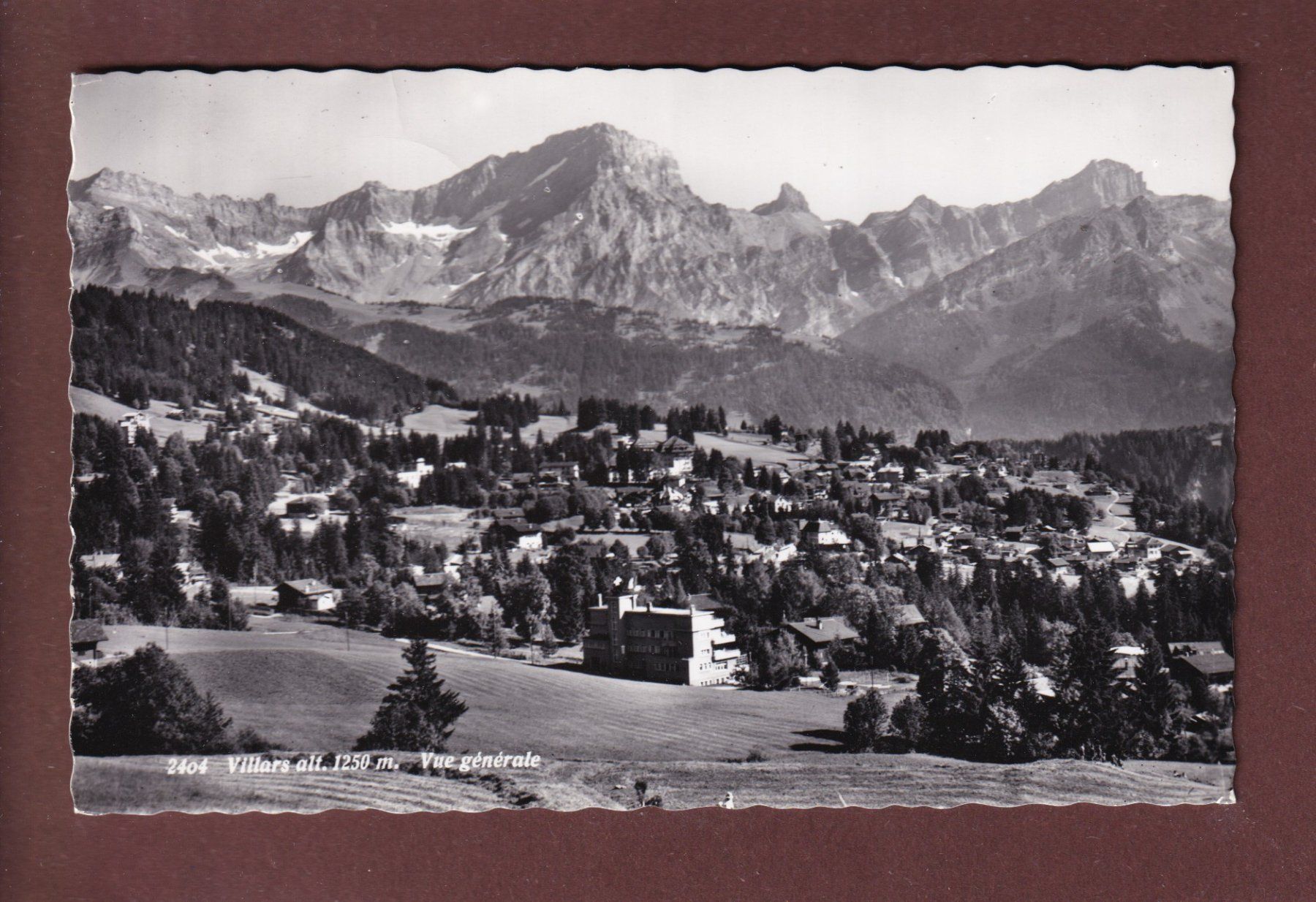 Cartoline postali: VILLARS - 1962 – Usato da Pully venduto da nicecards