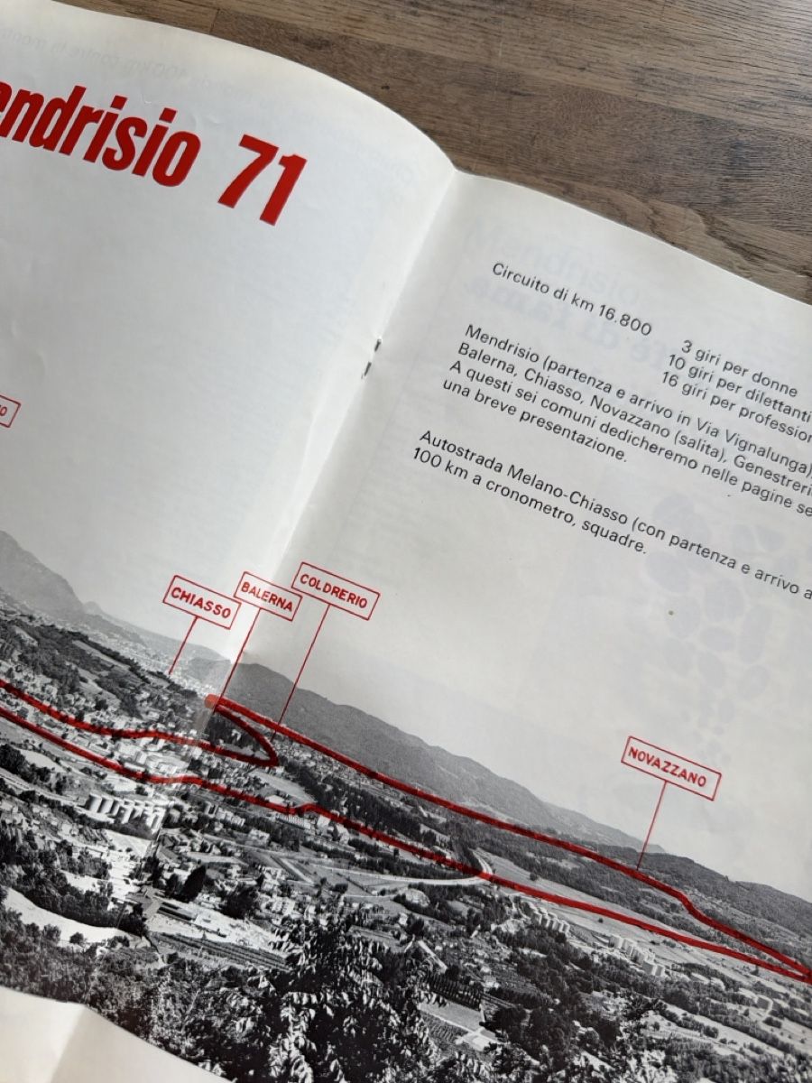 Libri: 1971 Cycling World Championship Program - Mendrisio, rare – Nuovo (secondo la descrizione) da Lugano venduto da bad_2t9b 4