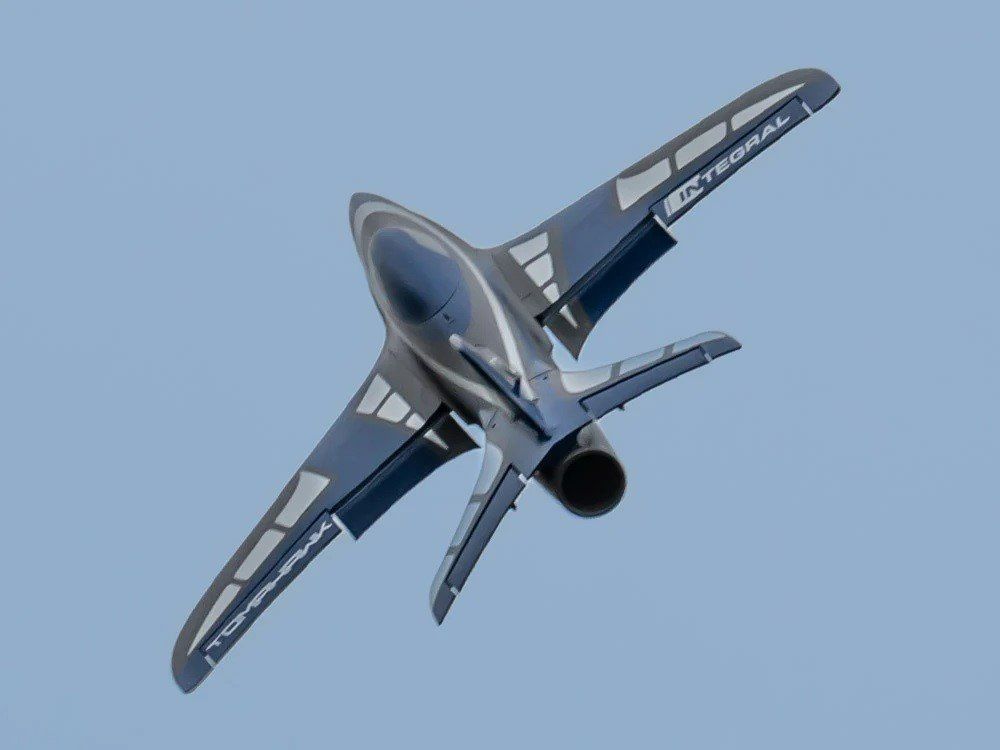 FMS Modellismo RC: FMS EDF Jet 80mm - Integral blau - 1060mm - PNP-Set – Nuovo e nell'imballaggio originale da Entlebuch venduto da Hebu 2