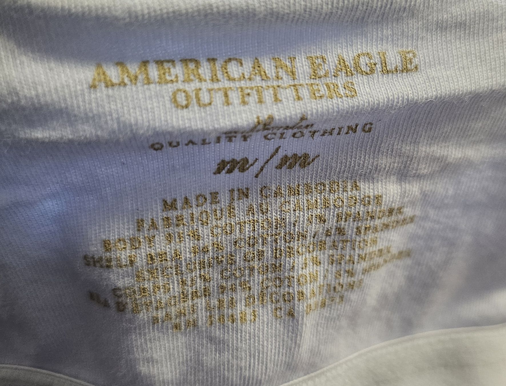 Top: Sommertop American Eagle, helllila, Grösse M, neuwertig – Usato da Basel venduto da Allerlei-Basel 2