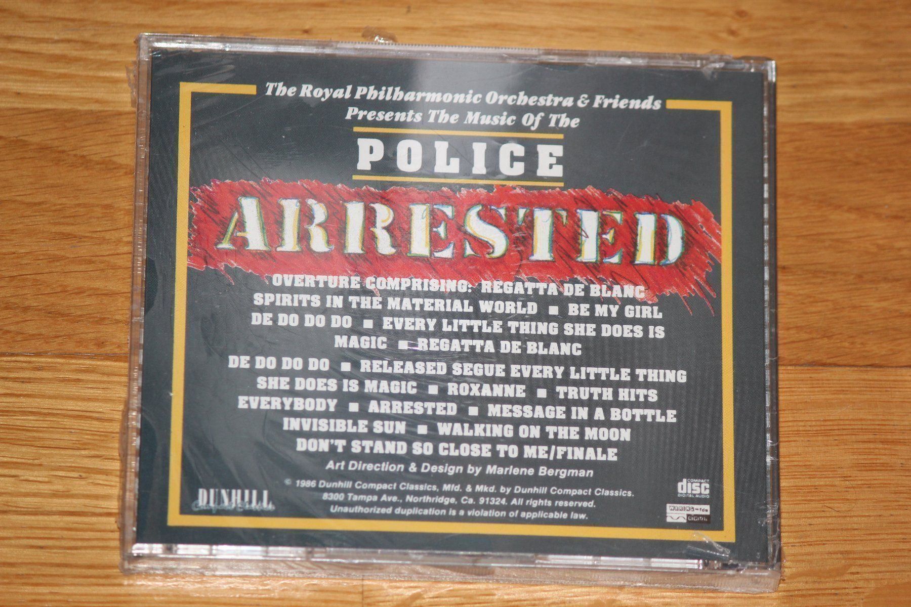 CDs: ROYAL PHILHARMONIC ORCHESTRA - Police – Neu und originalverpackt aus Wichtrach von LuckyLuke69 1