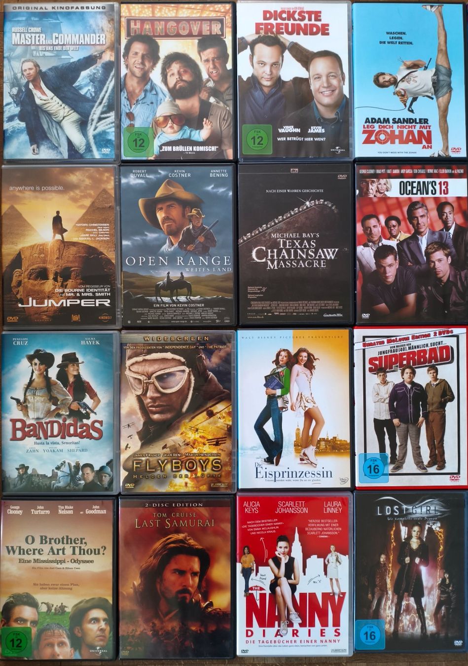 Tutti i DVDs: 44 verschiedene DVDs (Versand möglich) – Usato da Schaffhausen venduto da philscardstore 1