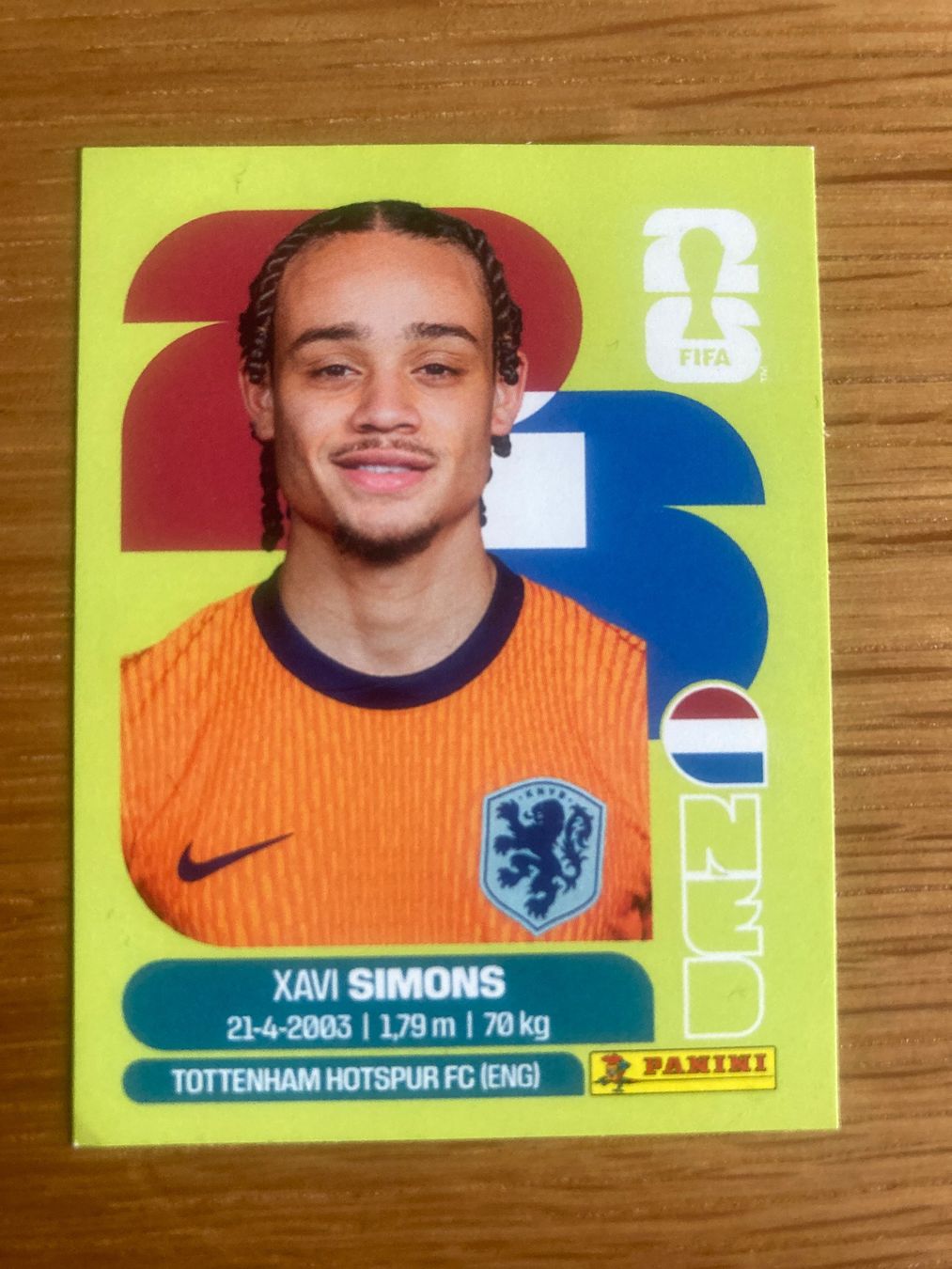 Panini Carte collezionabili: WM Sticker NED 15 – Nuovo (secondo la descrizione) da Winterthur venduto da Whitefish