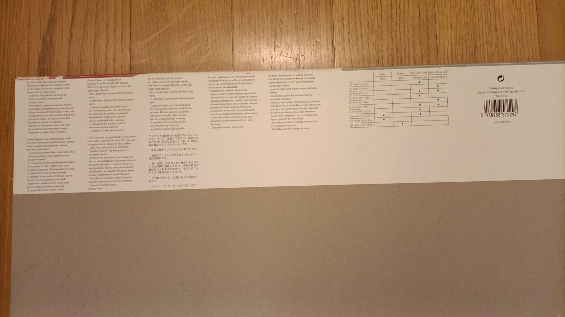 Carta: Figueras Canson 56 x 42 – Usato da losone venduto da china06 2