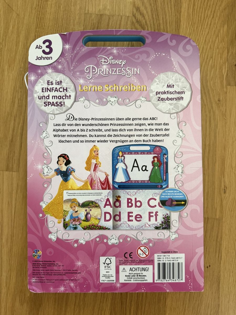 Libri: Disney Buch Schreiben üben  – Usato da Rheinfelden venduto da dBartel 1