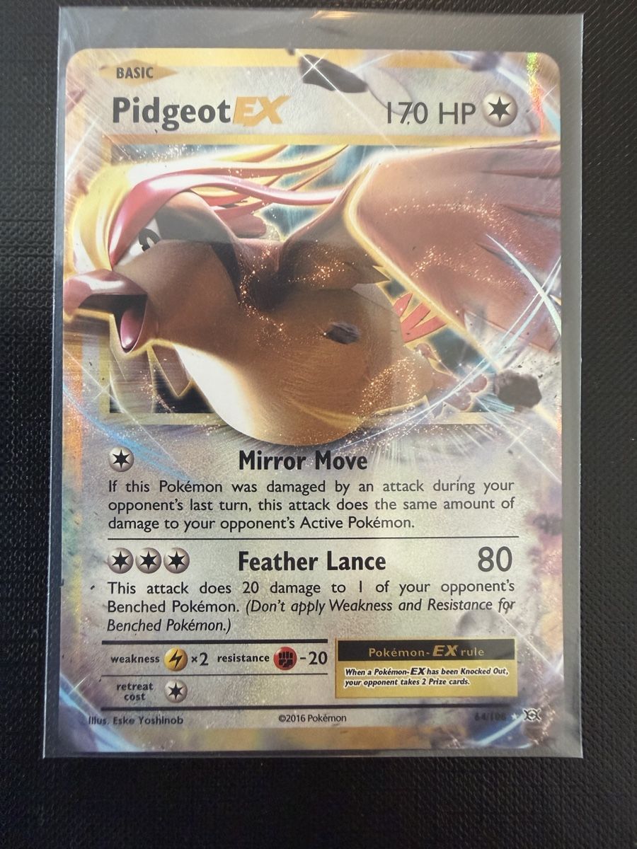 Pokémon Carte collezionabili: Pidgeot ex  #64 XY EVOLUTION EN  – Nuovo (secondo la descrizione) da Savigny venduto da Matgab94