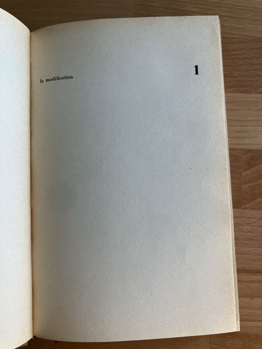 Libri: M. BUTOR - La Modification – Usato da Lausanne venduto da Willandco 6