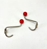 2x Vintage antike Garderobe Kleiderhaken