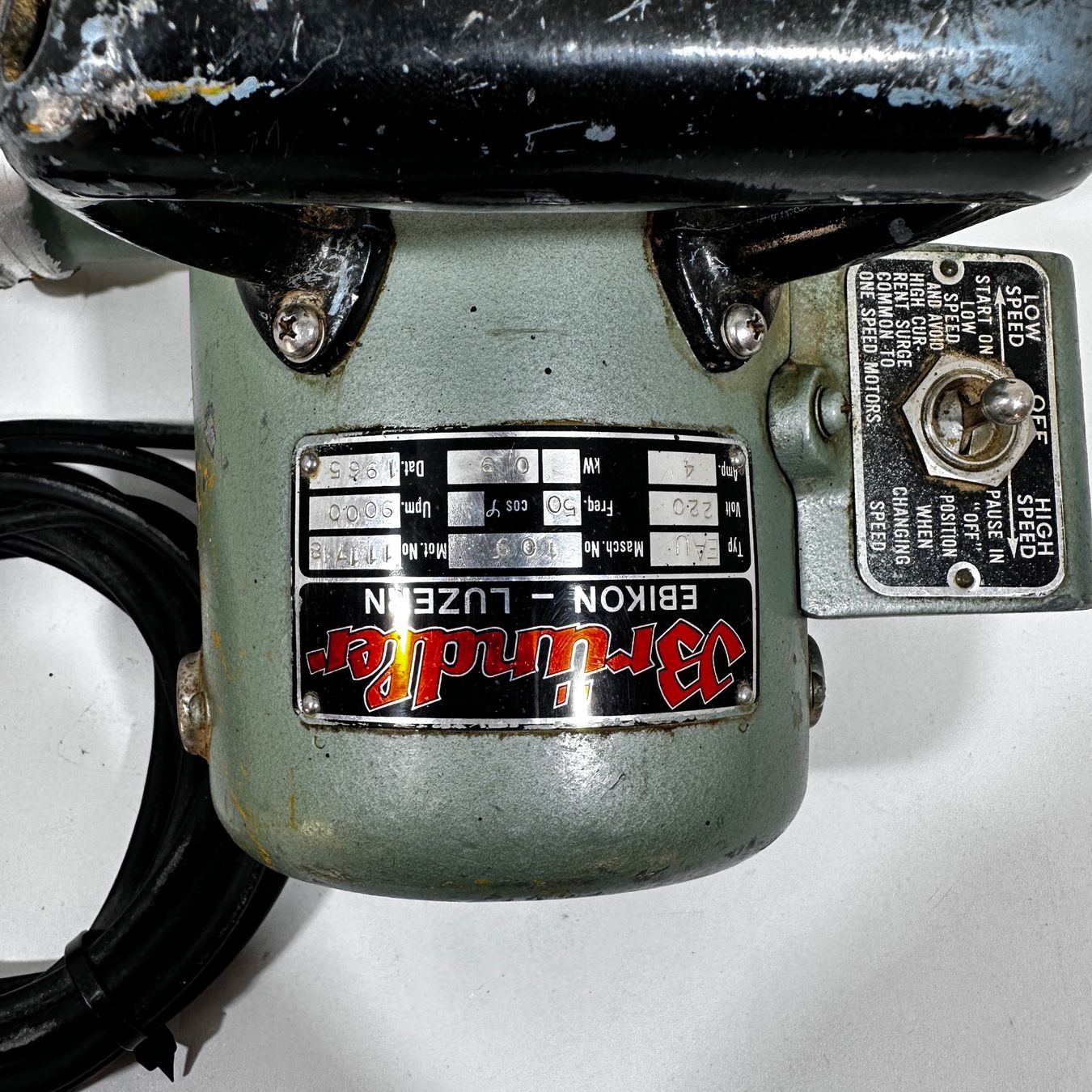 Tutte le macchine: ELEKTROGEBLÄSE - BRÜNDLER – Usato da Rothrist venduto da Die_Welle 2