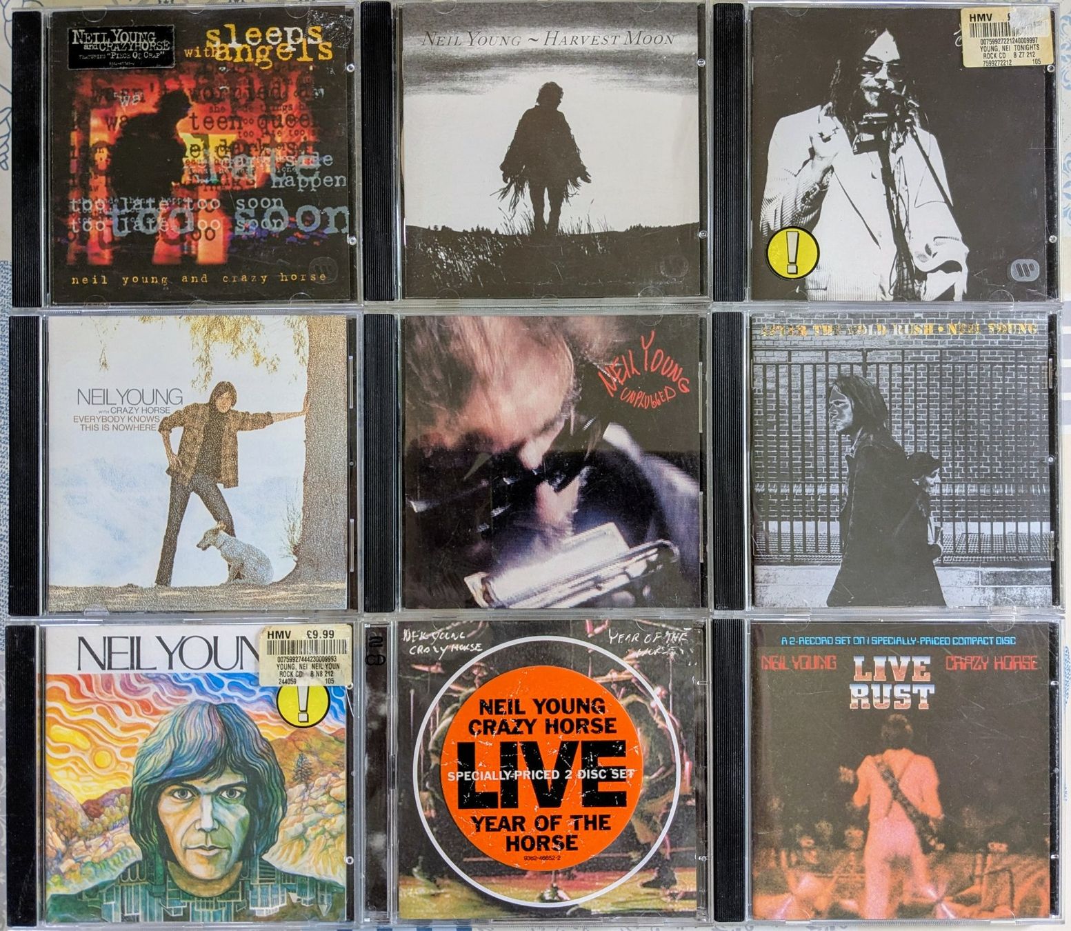 CD: Lot de 9 CD de Neil Young – Usato da Zürich venduto da jso_6kgx