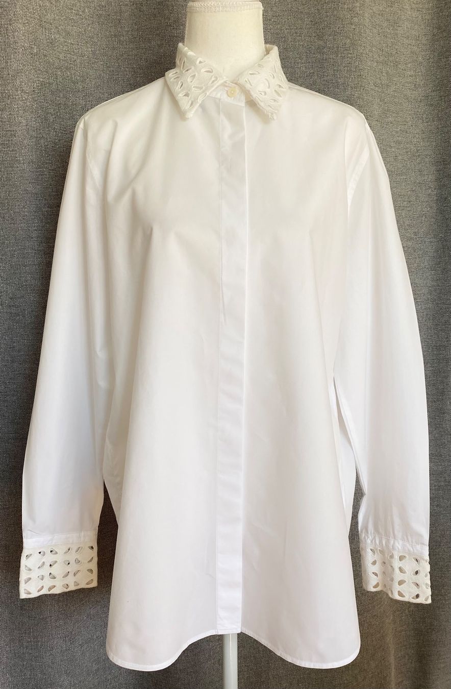 Cos Camicette: COS Bluse aus Baumwolle Grösse 40 – Usato da Oberwil BL venduto da Leni-Mischi