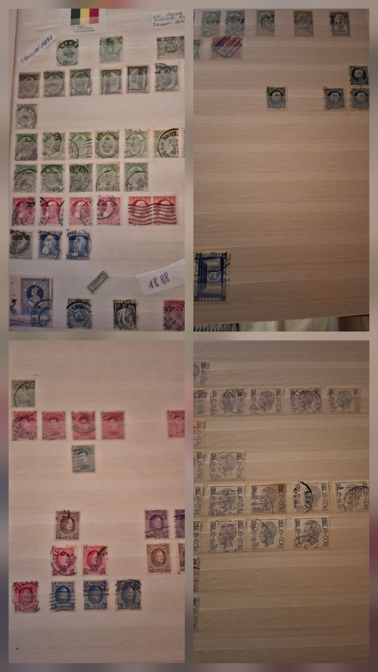 Tous les timbres: Briefmarkensammlung Belgien  – D'occasion à Balgach par SIMEON27 1