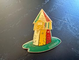 Luzern Pin, Kapelbrücketurm, Vintage Anstecknadel Schweiz