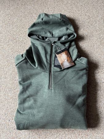 Neuer ON Running Hoddie Waterproof, Herren, Gr. L, beluga