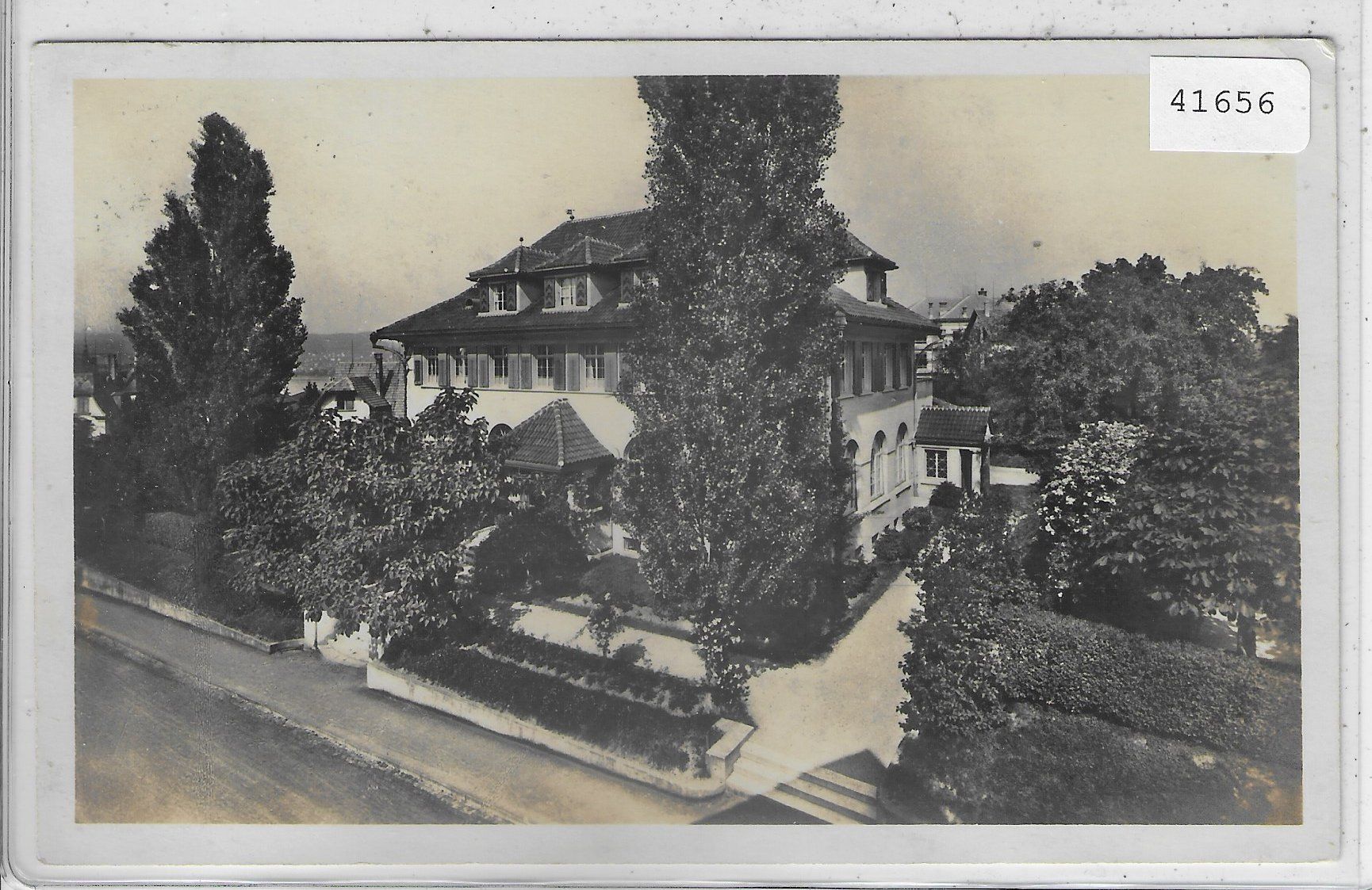 Cartoline postali: Volksheim zum Rosengarten - Thalwil – Usato da Ettingen venduto da Kartenplanet
