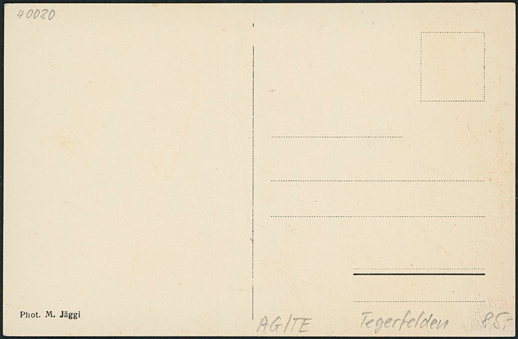 Cartoline postali: AG Tegerfelden – Nuovo (secondo la descrizione) da Schindellegi venduto da leecollect 1