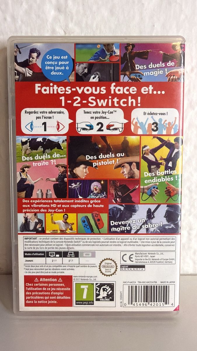 Nintendo Jeux: Nintendo Switch 1-2-Switch Game – D'occasion à Ehrendingen par bubulence 1