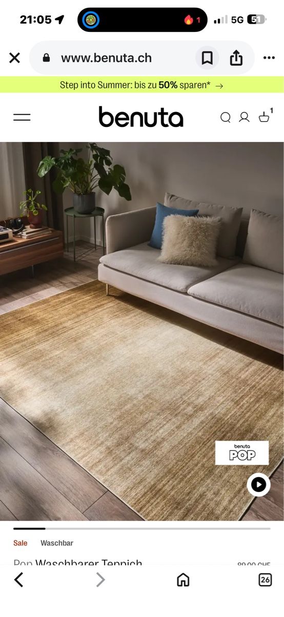 Teppiche: Teppich 200/300 cm  – Gebraucht aus Volketswil von Sina008